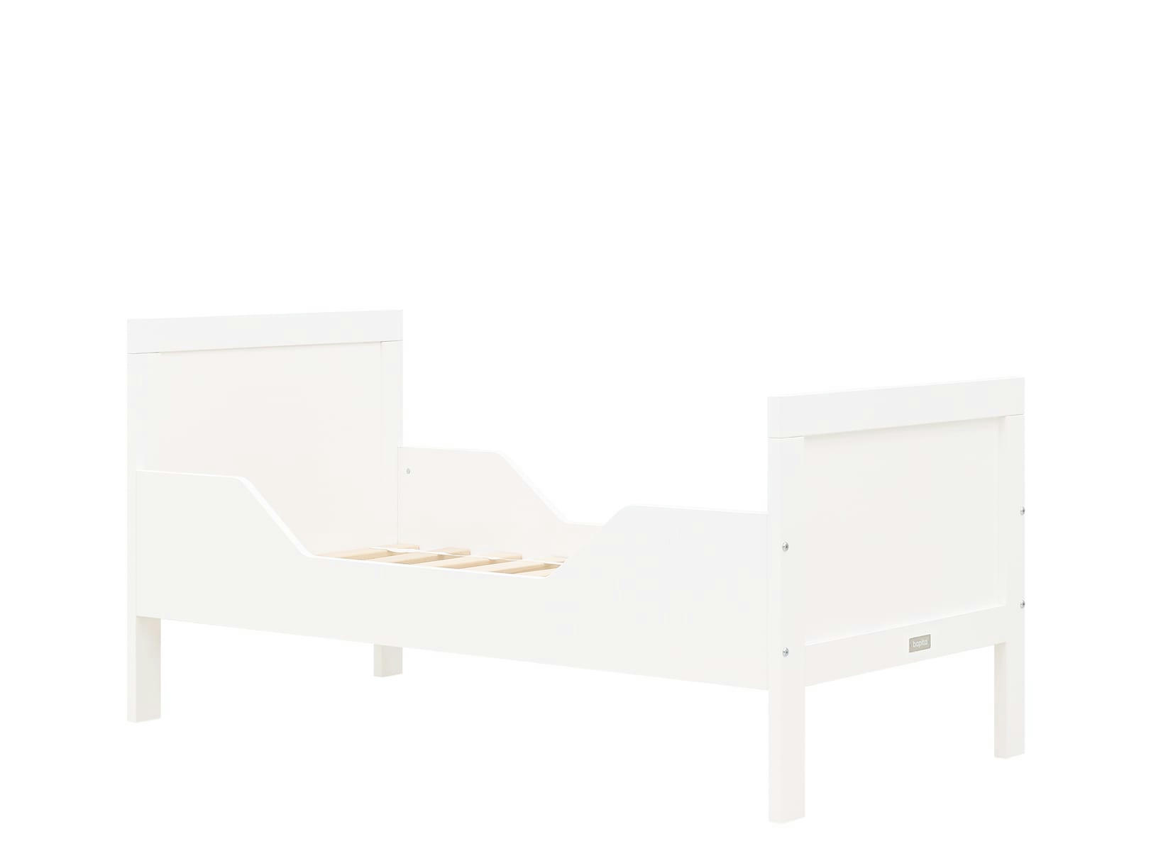 ROMI - Lit d'enfant 70x140 en MDF blanc