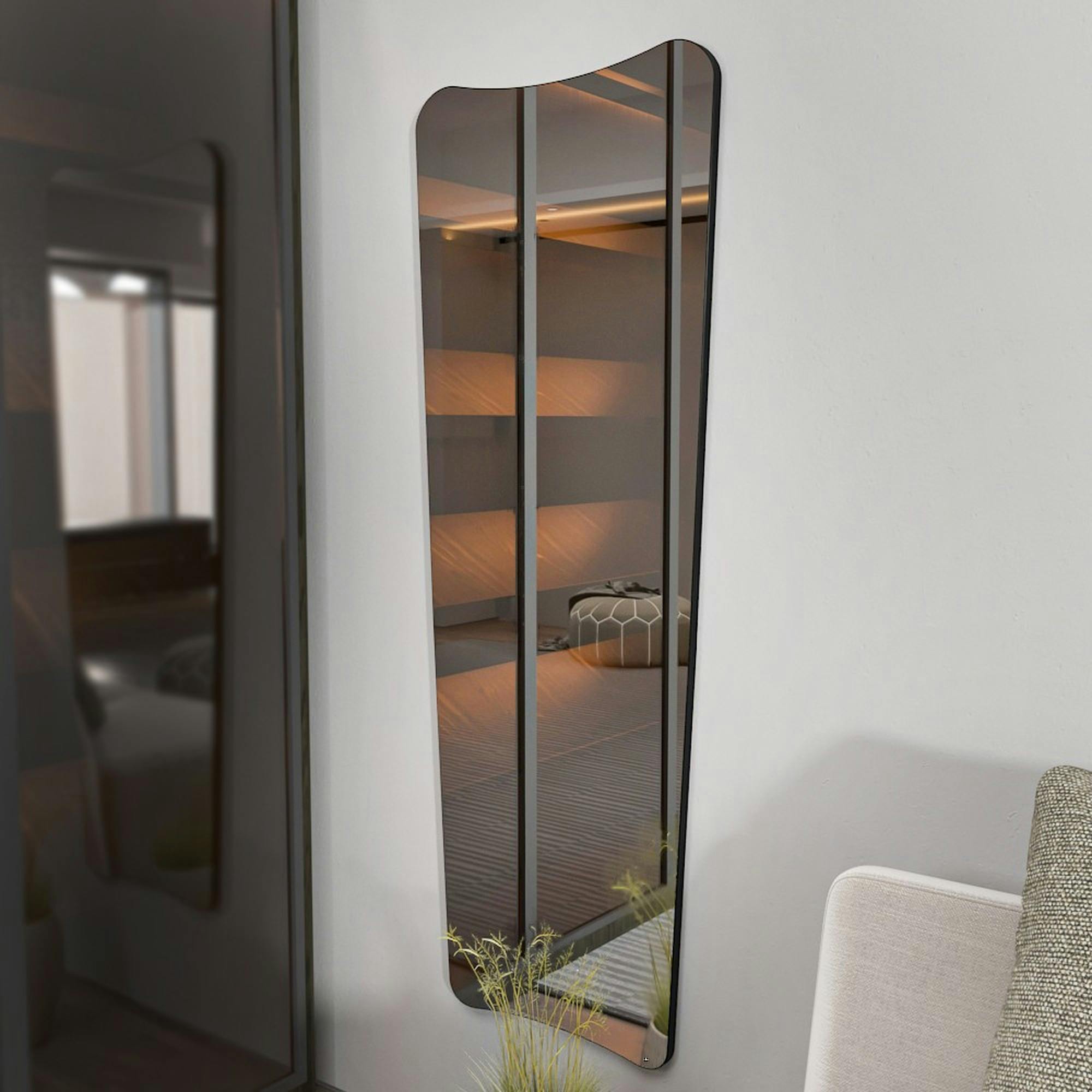 Miroir mural design organique 150 cm - entrée, dressing CODY