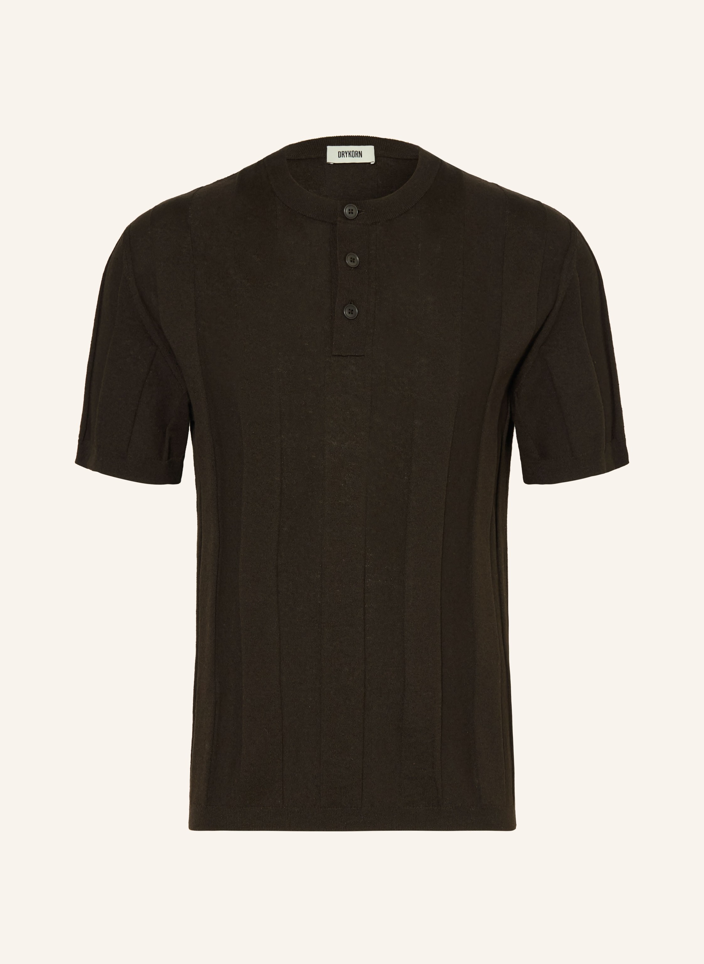 DRYKORN Strickshirt FREEKO mit Leinen