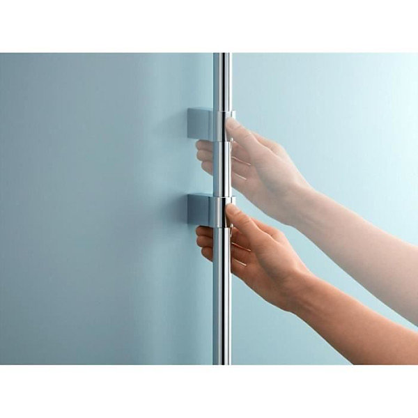Barre de douche - GROHE Vitalio Universal 27724001 - 60cm -22 mm - Fixation supérieure réglable - A coller ou a visser - C