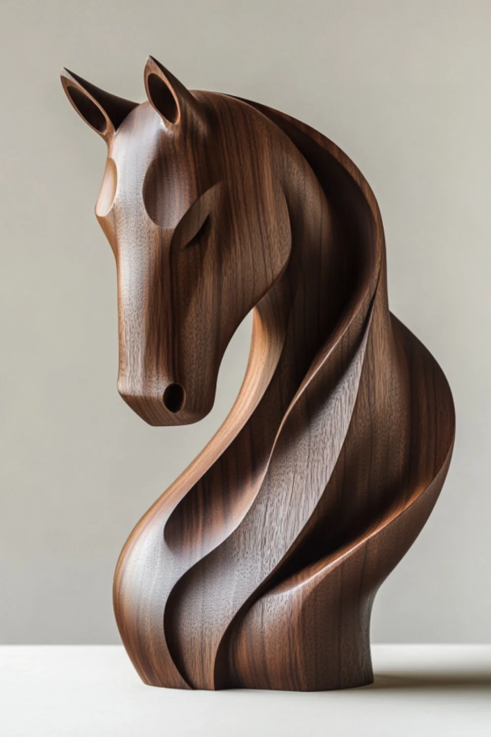 Horse Wood Sculpture #WA151