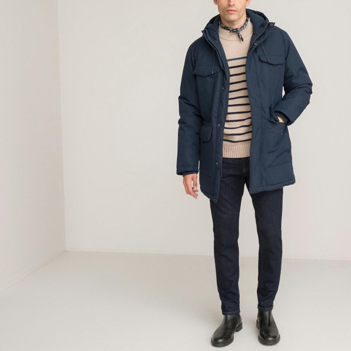 Pull marinière, fabriqué en France