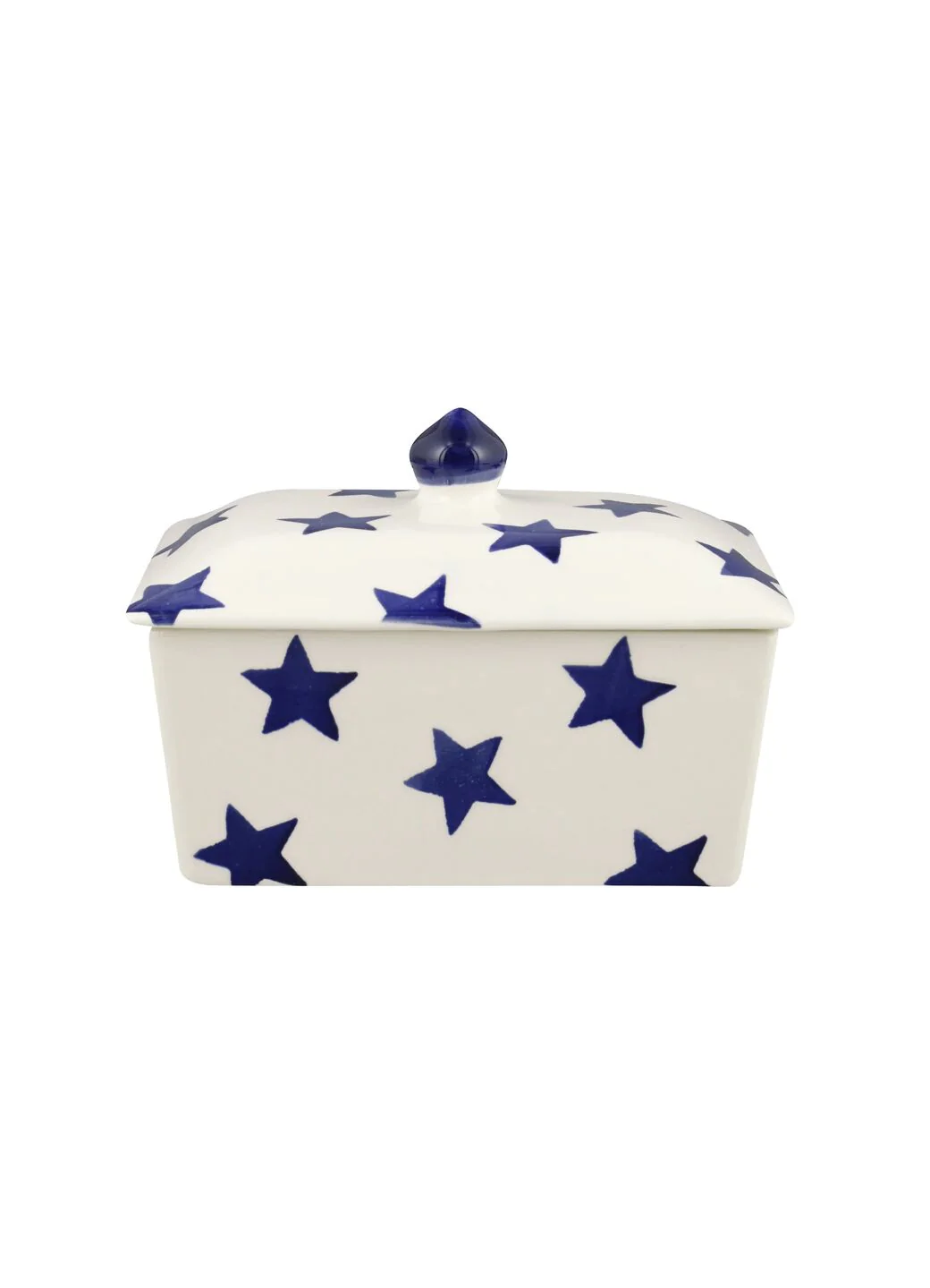 Seconds Blue Star Small Butter Dish