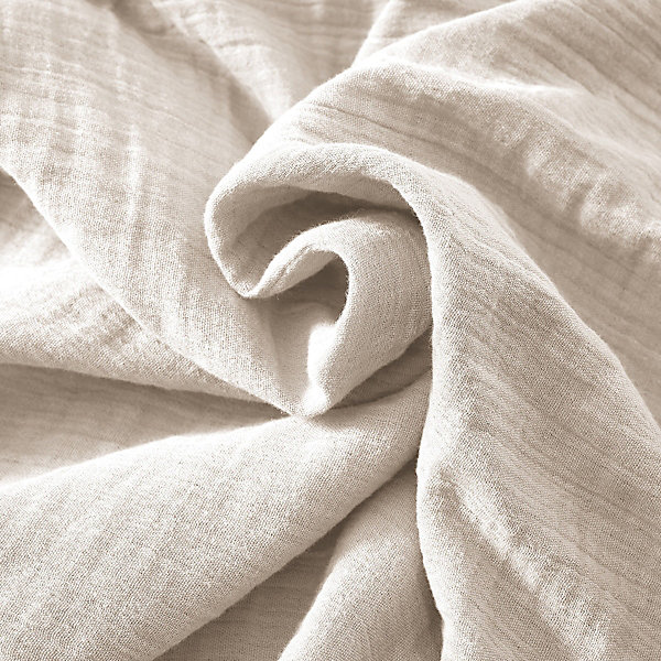 OUREA - Nappe Rectangulaire 150x350cm Gaze de Coton Pampa