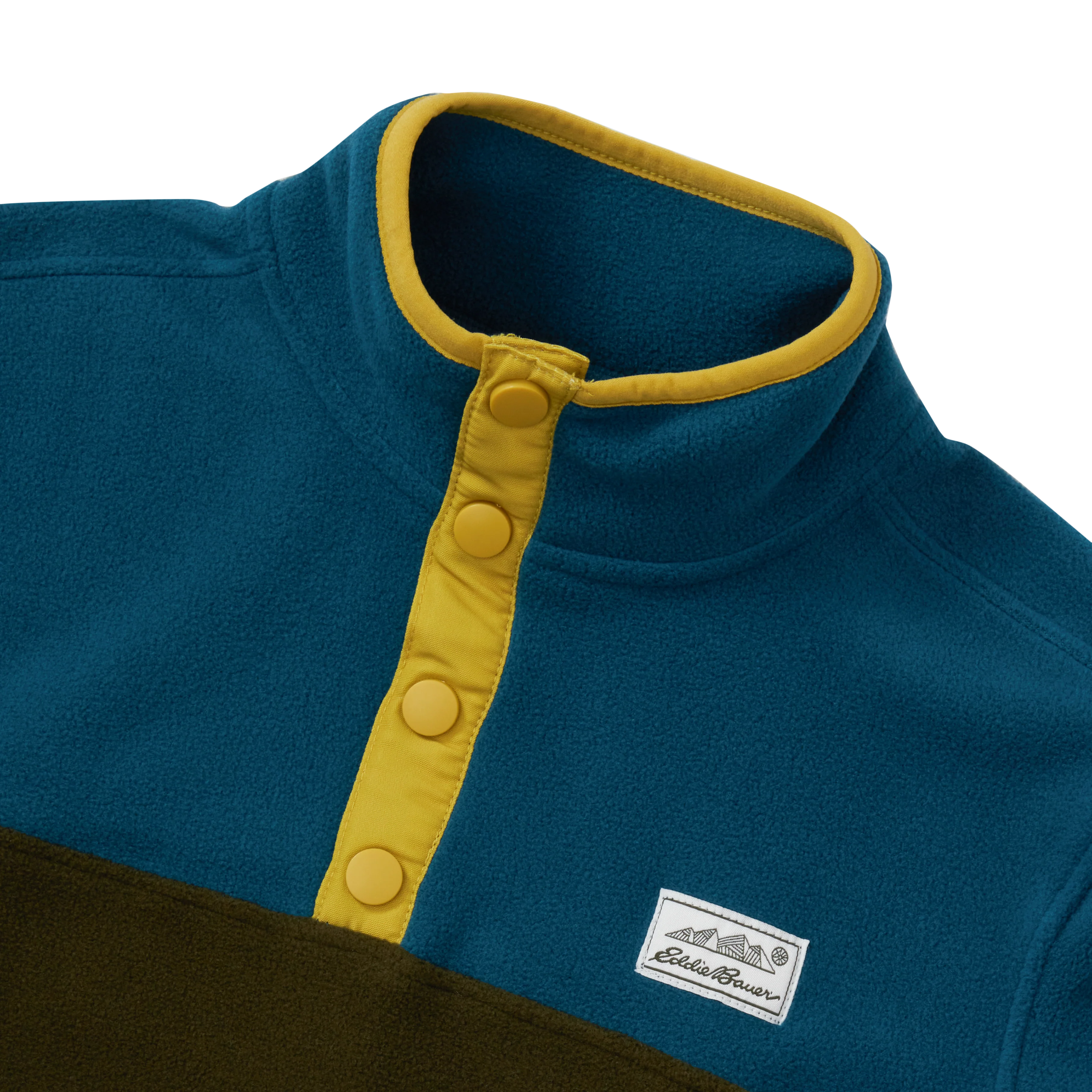 Boys' Quest Fleece Snap-Neck Pullover