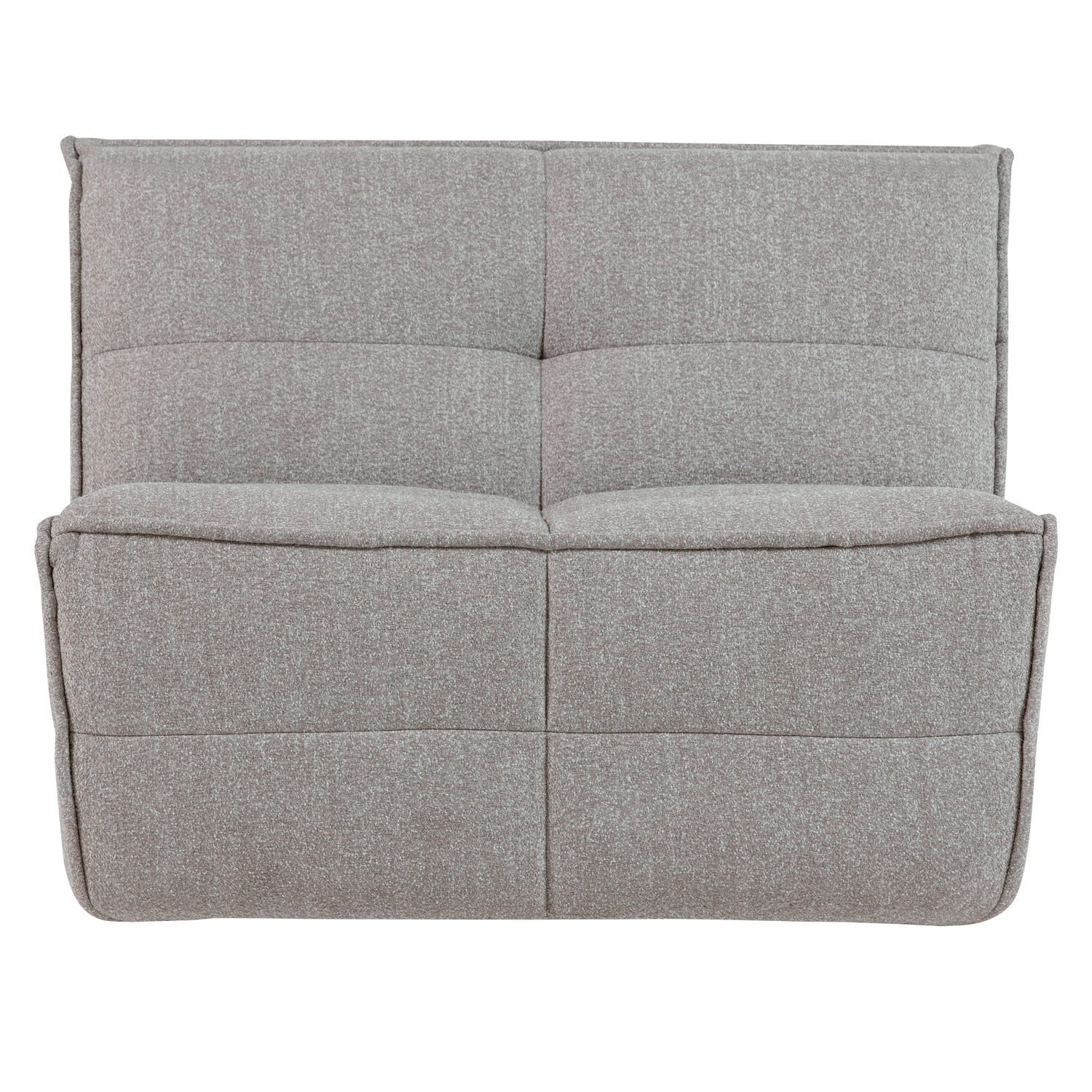 vtwonen 1-zits element Cluster - Bouclé - Warmgrijs - 82x105x92