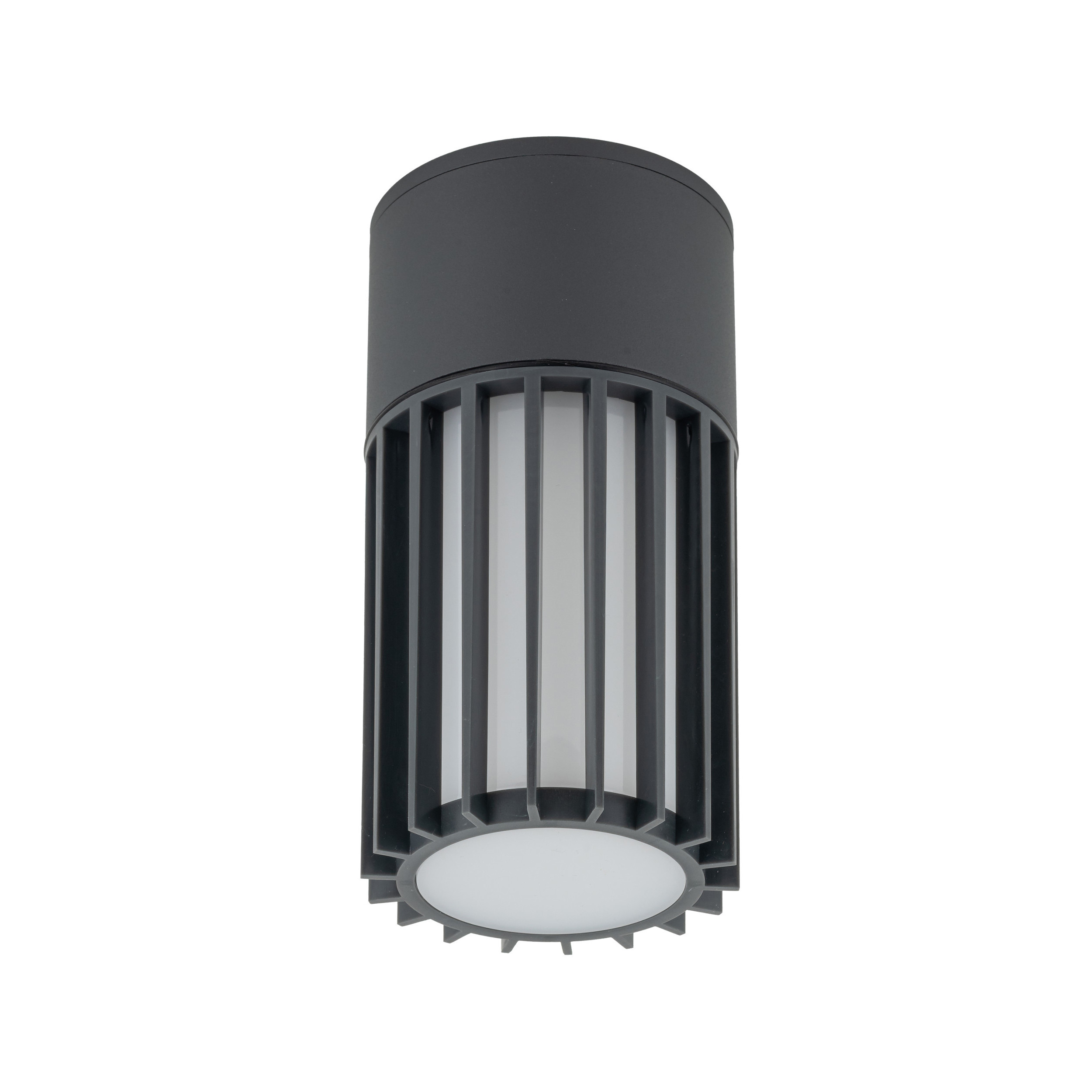 Spot Zewnętrzny Tk Lighting Ribo Gray Lampa Sufitowa Ip54 1Xe27