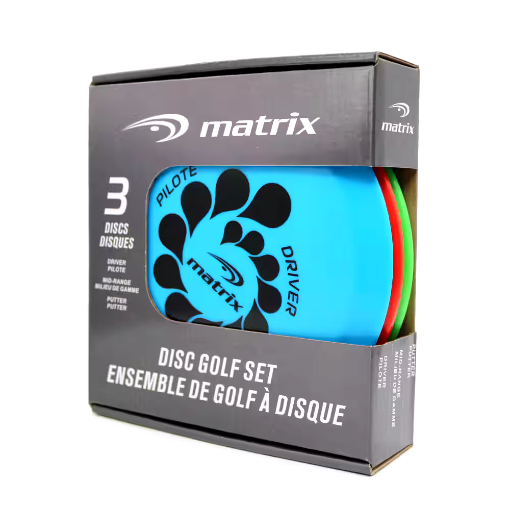 Matrix Beginner Disc Golf Set, 3-pc