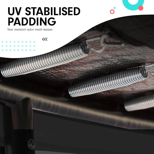 NNEDPE Kahuna Mini 4.5 ft Trampoline - Red Blue