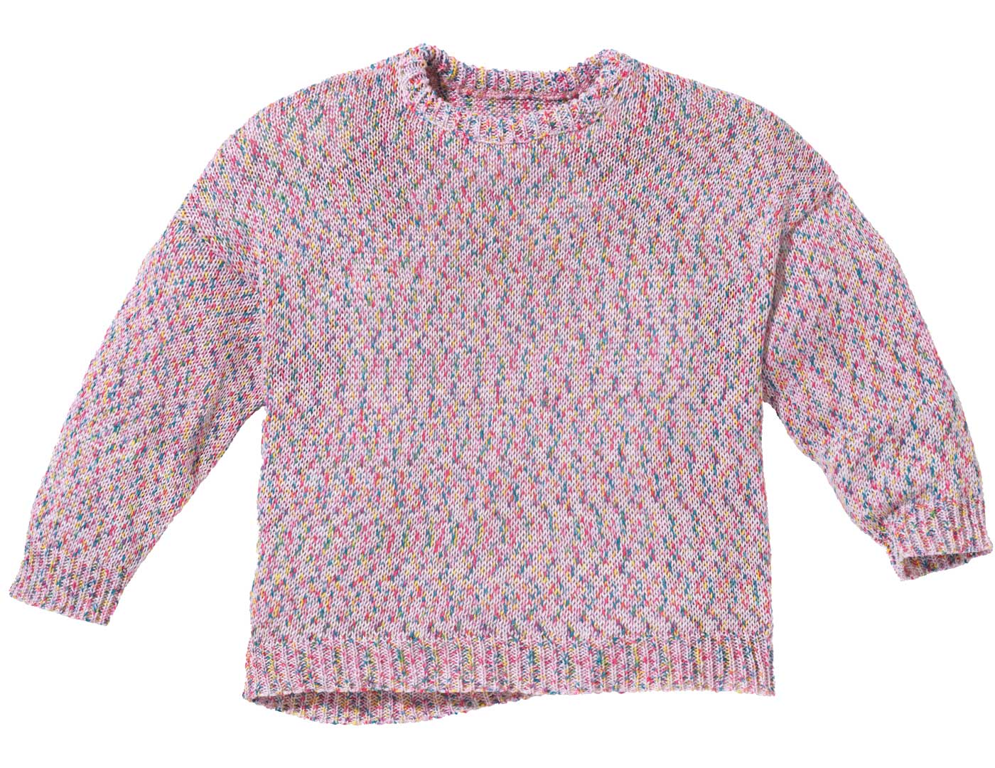Baumwoll-Pullover Spray