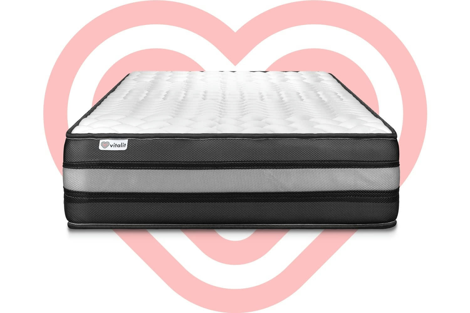 VITAL POWER ZEN - Matelas Mousse polyuréthane à mémoire de forme 90x200