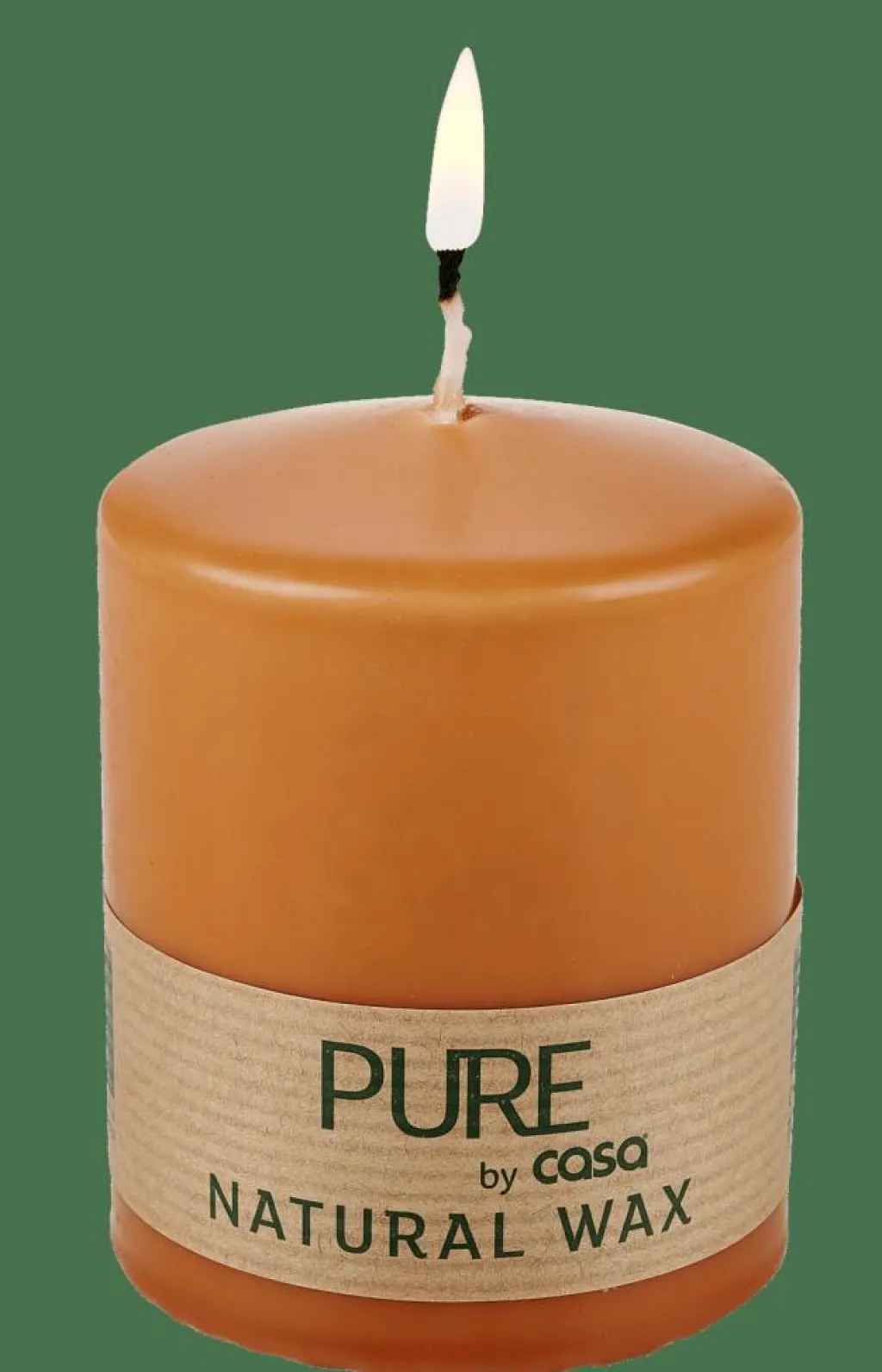 Bougies^CASA PURE Bougie Cylindrique Caramel