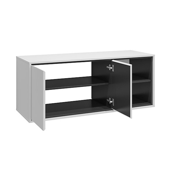 Ensemble meuble sous-vasque 120 cm et colonne Sophea Blanc