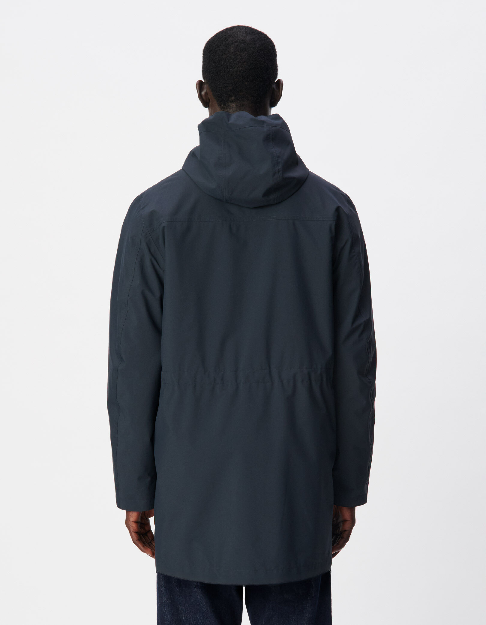 Parka légère marine WATERPROOF BREATHABLE Homme