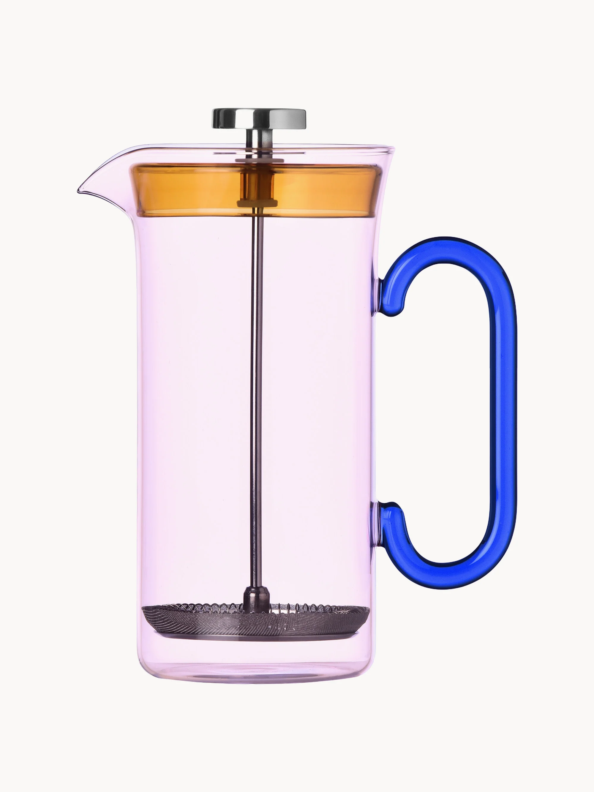 Handgefertigte French Press Kaffeekanne Clarinette