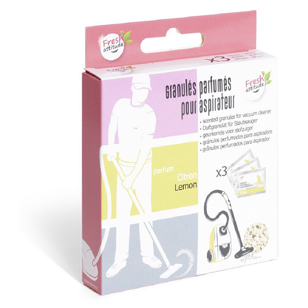 Désodorisant pour aspirateur Perlite senteur citron