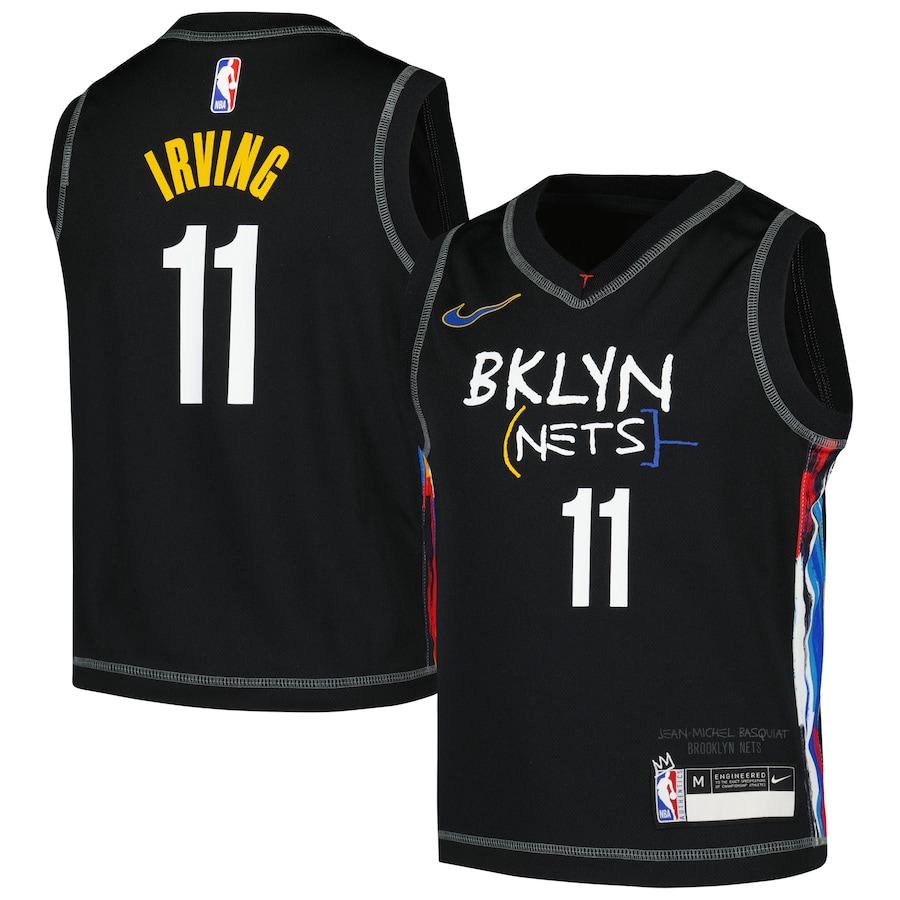 Kyrie Irving Brooklyn Nets Nike Preschool 2020/21 Swingman Jersey - City Edition - Black