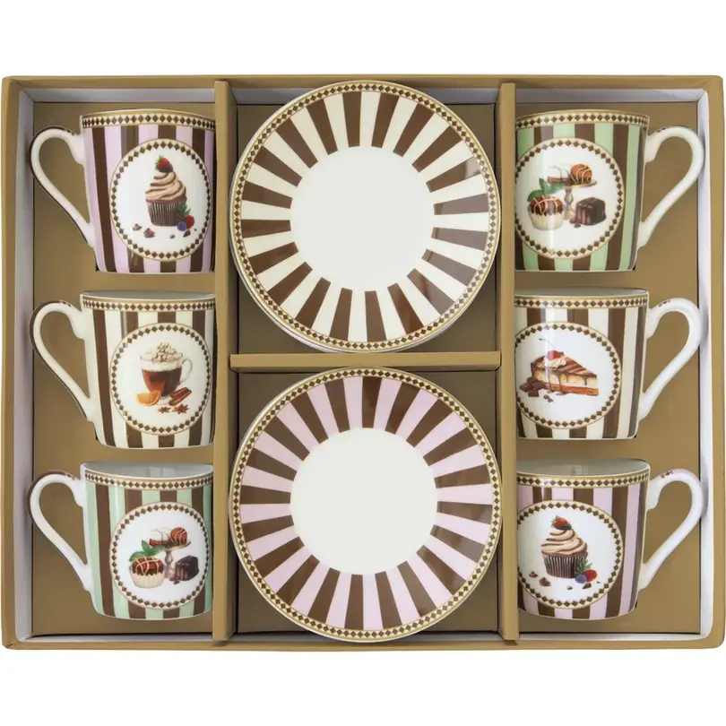 Espressotasse 6er-Set Sweet Moments