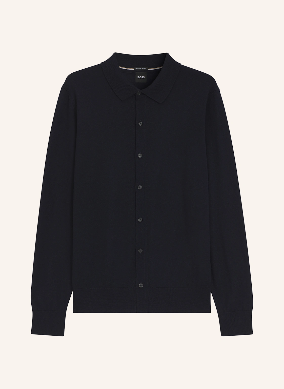 BOSS Strickjacke H-HELBERT Regular Fit