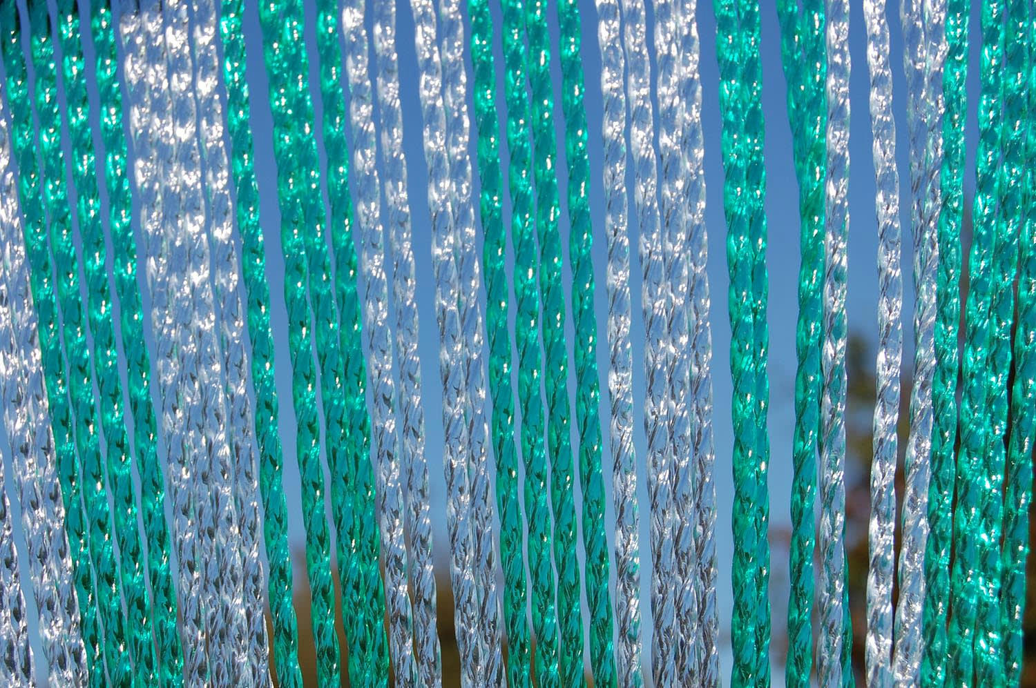 - Rideau de porte en pvc vert rimini 100x230 cm