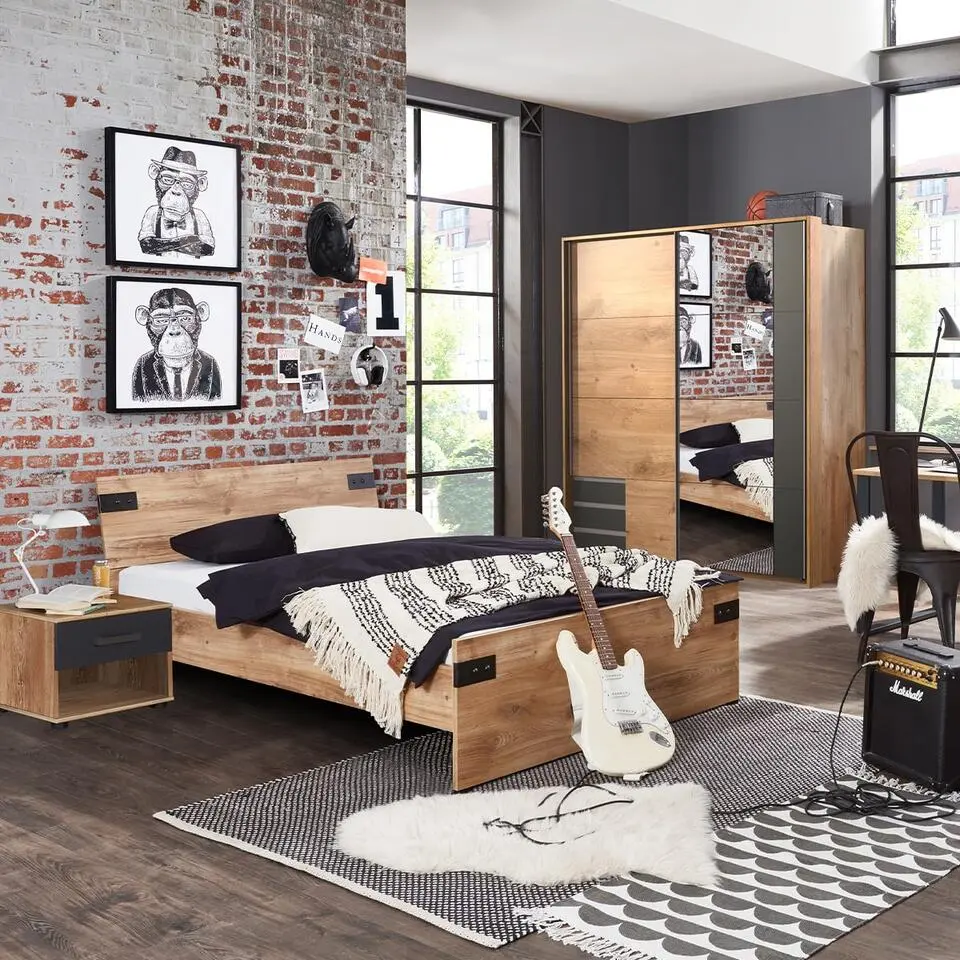 Calicosy - Kleine opbergkast Kinderkamer - Licht hout - 40x46x38 cm