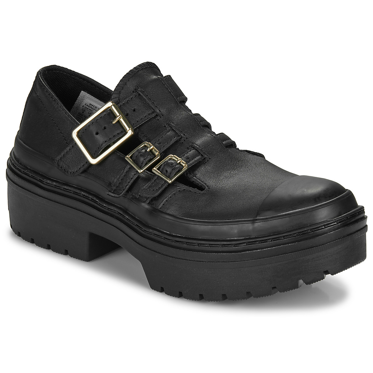 Converse - CHUCK TAYLOR ALL STAR LUGGED HEEL MARY JANE PLATFORM - Black