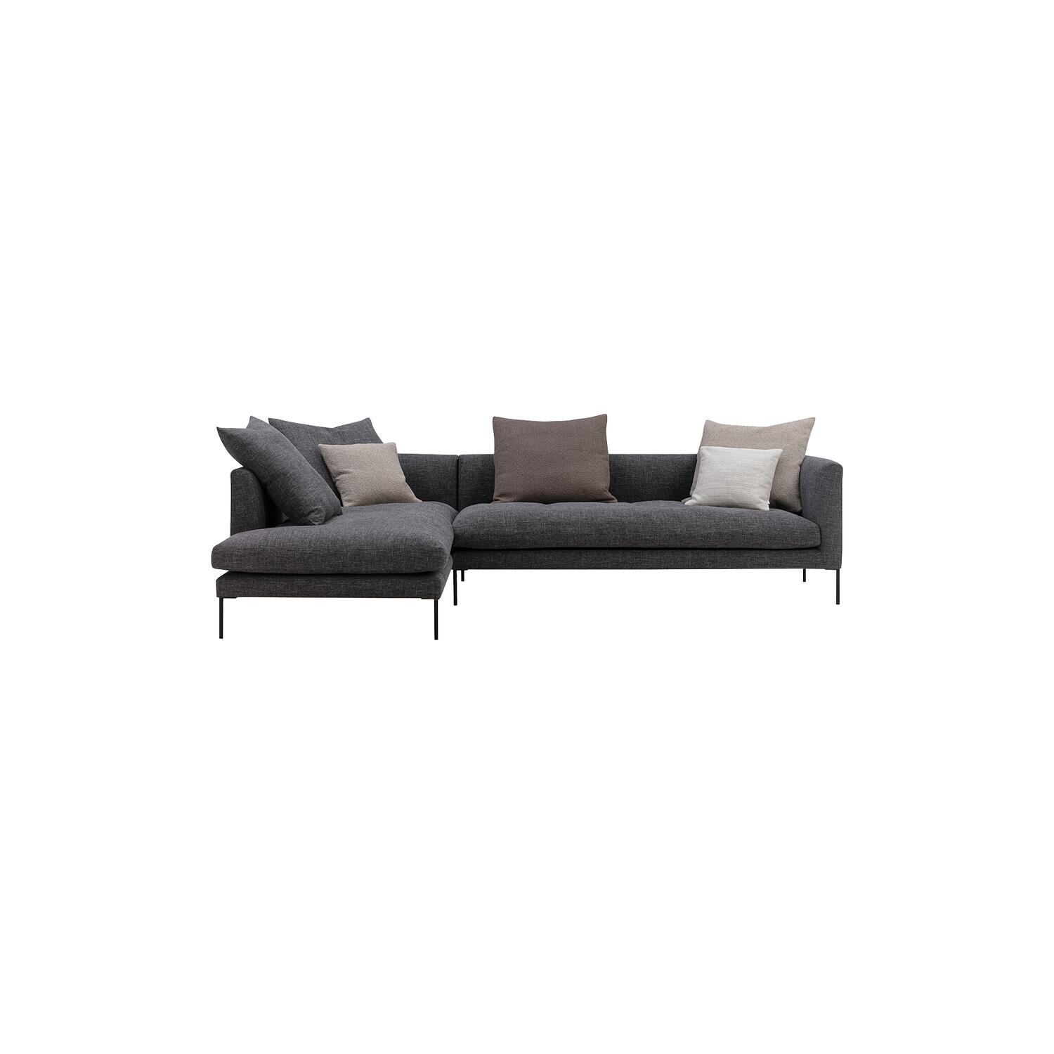 Blade sofa med venstrevendt chaiselong, sasso 10