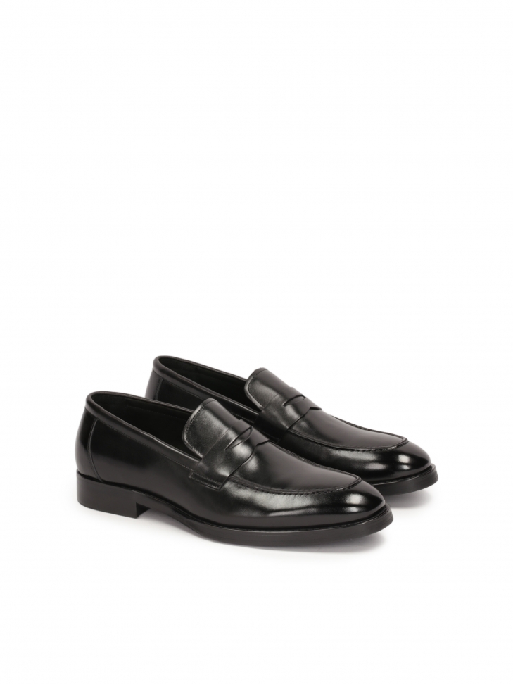 Men's loafers in smooth grain leather