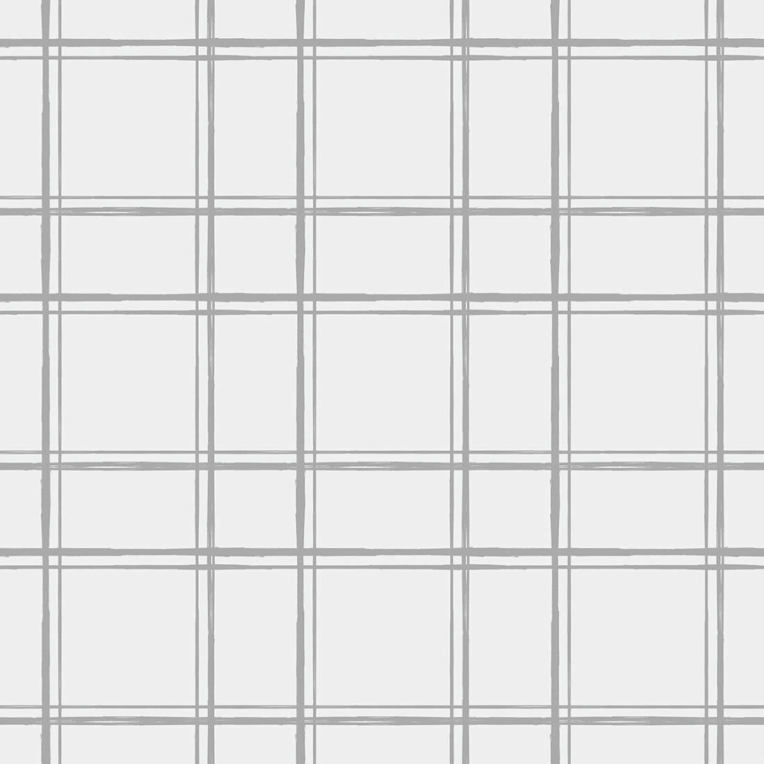 PICNIC DAY - Papier peint graph paper gris