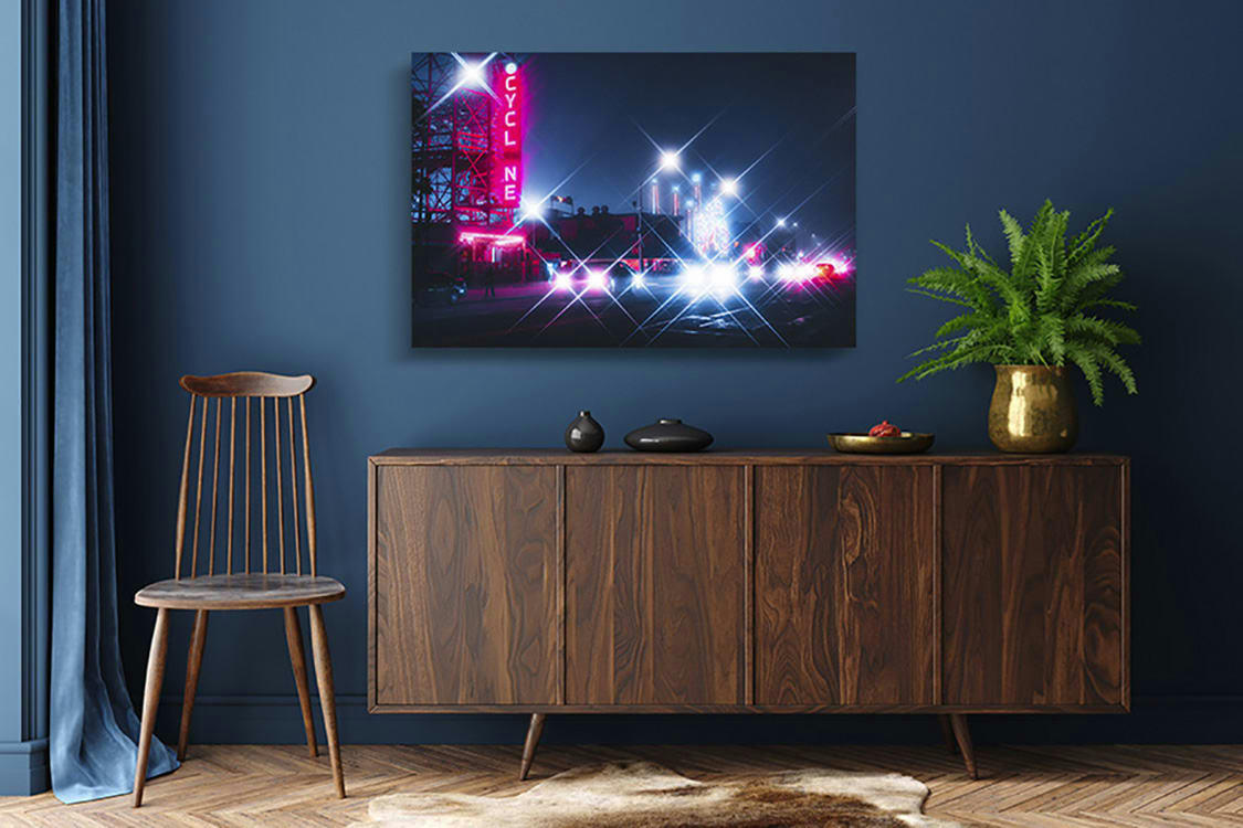 L'APPEL DE LA NUIT - Photographie d'art de Chester Wade 30x45 cm sur alu