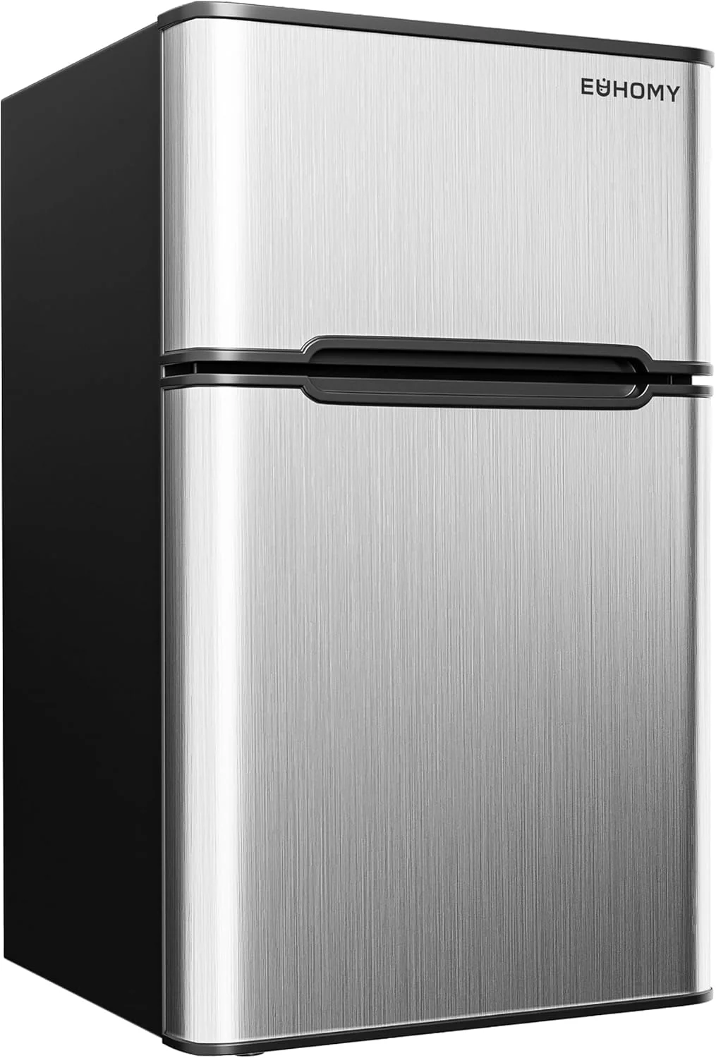 3.2 Cu.Ft Mini Fridge with Freezer  2-Door Compact Refrigerator for Bedroom, Dorm, Office or Apartment, Silver3.2 Cu.Ft Mini Fridge with Freezer  2-Door Compact Refrigerator for Bedroom, Dorm, Office or Apartment, Silver