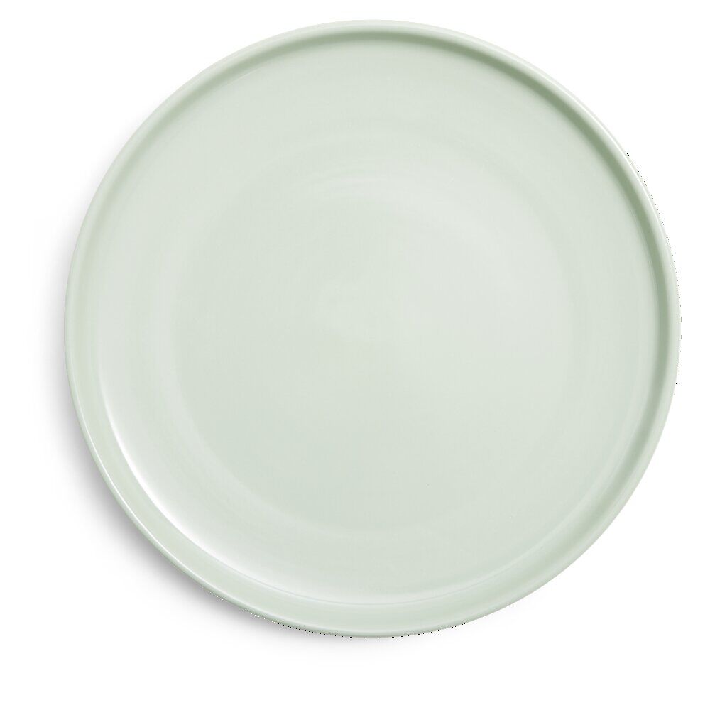 Assiette plate Oslo en grès vert Ø27cm