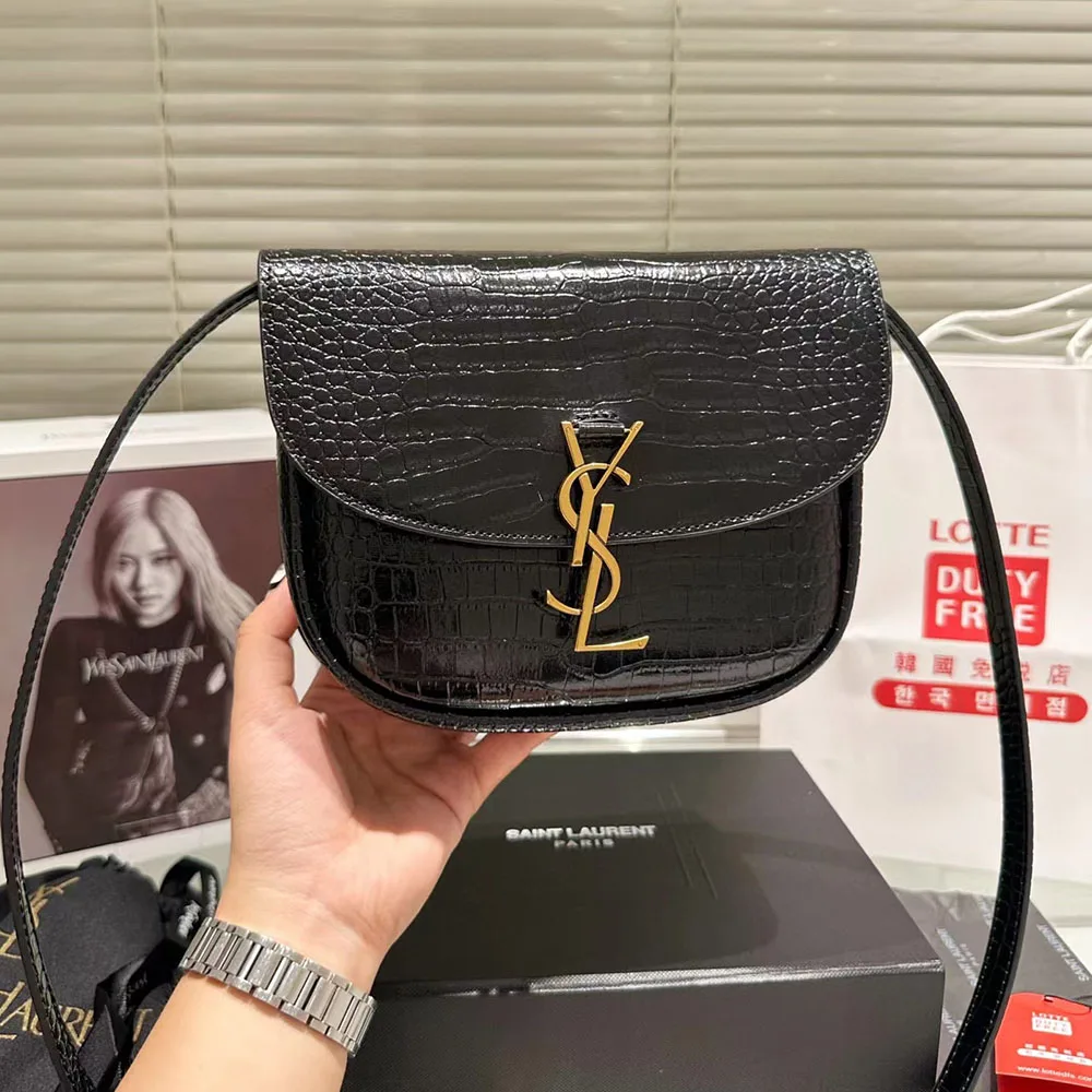 Saint Laurent YSL KAIA Saddl Shoulder Bag