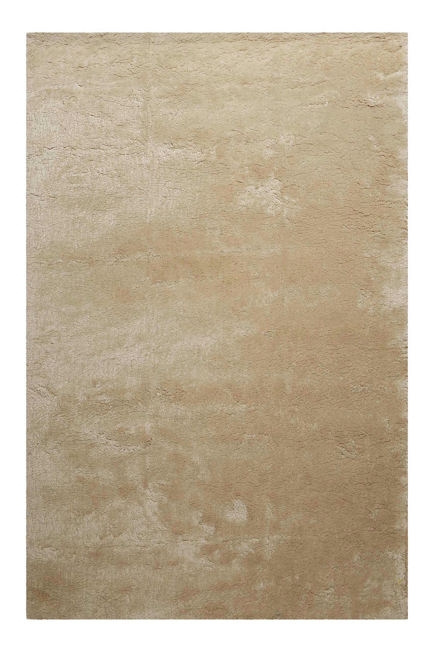 LULU - Tapis à poils longs, doux et moelleux, beige crème  80x150