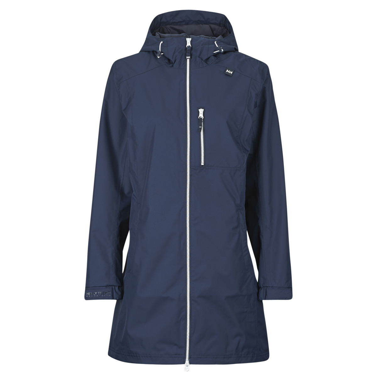 Helly Hansen - LONG BELFAST RAIN  JACKET - Marine