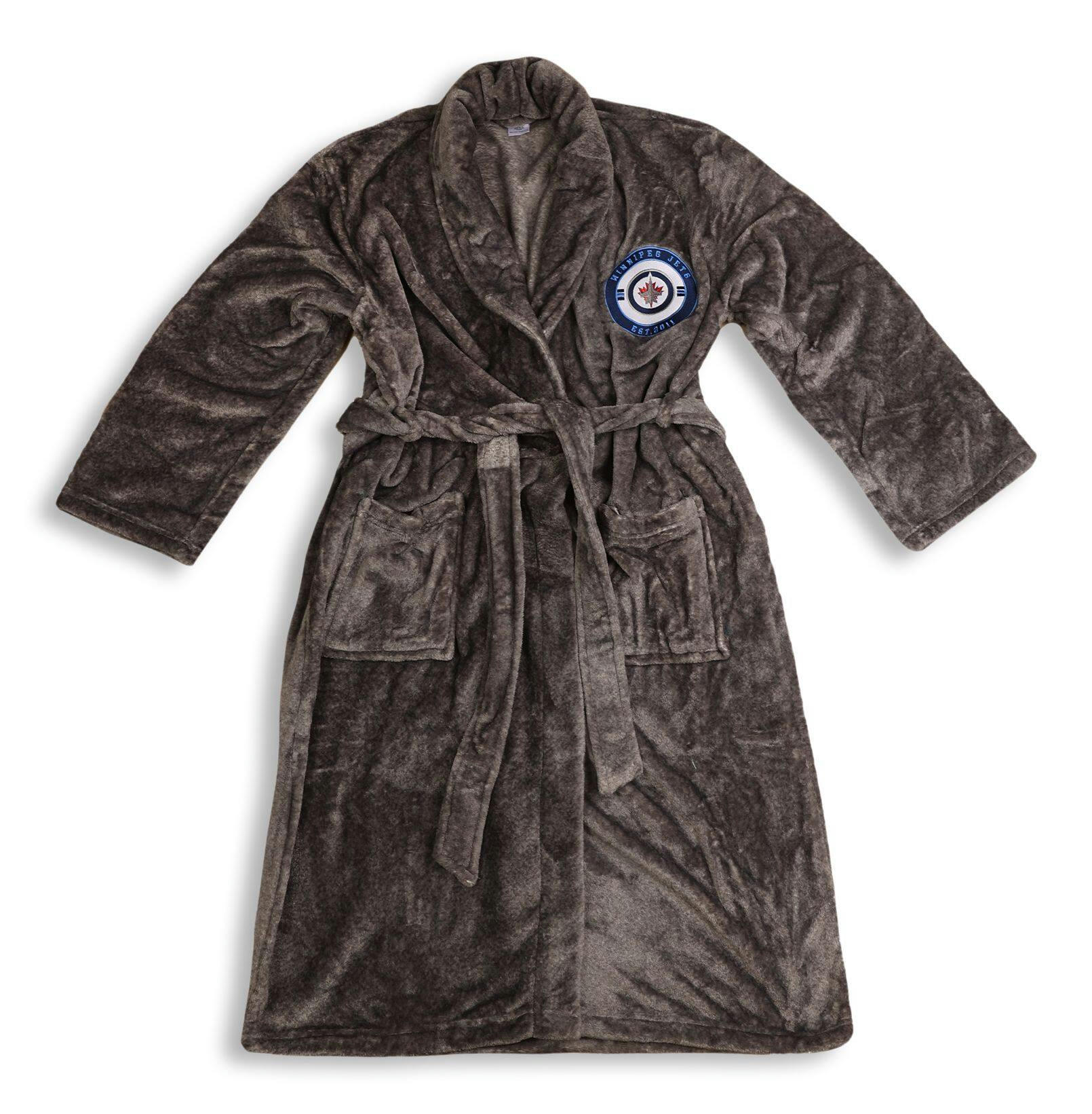 NHL Winnipeg Jets Bathrobe, Adult, One Size