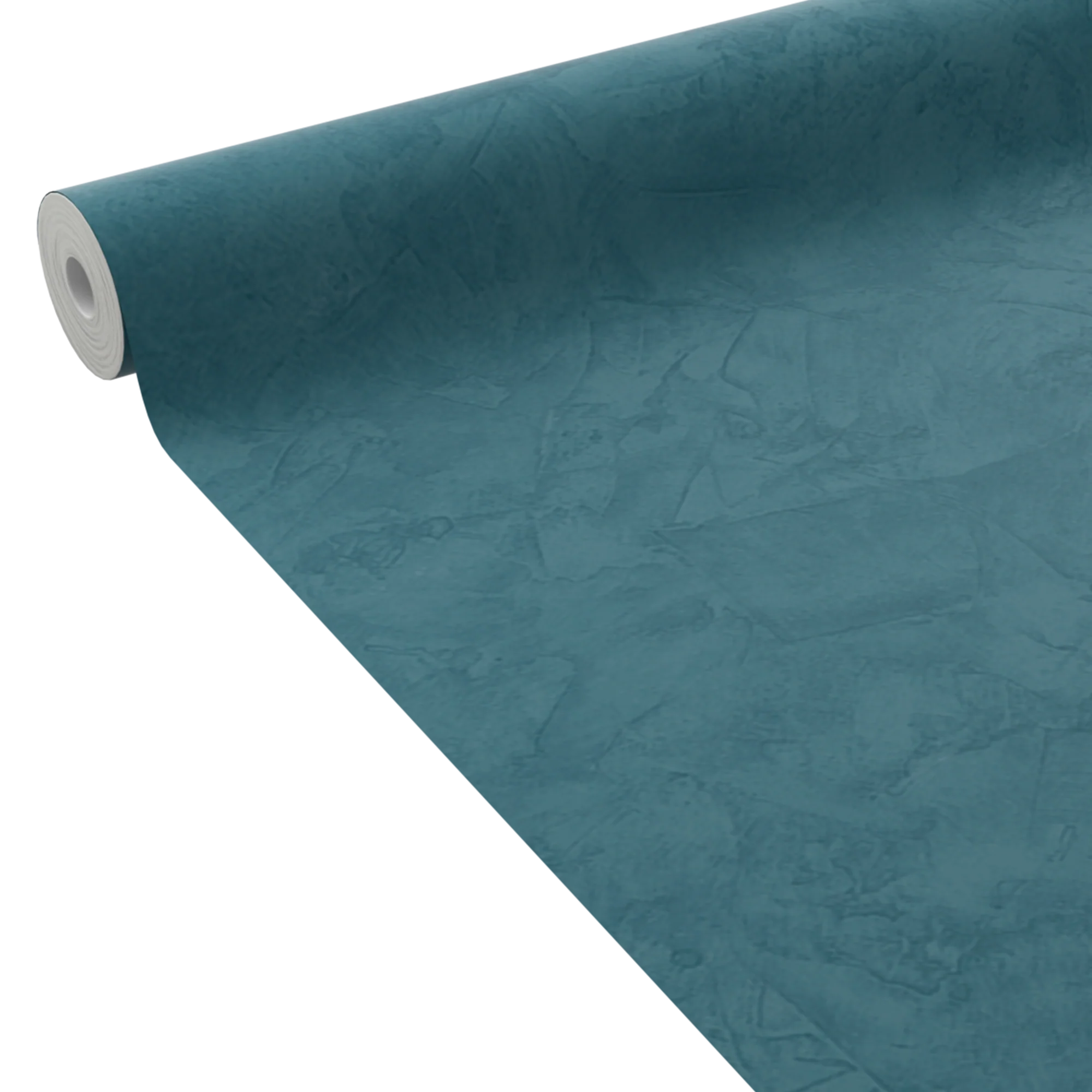 4MURS Papier peint intissé RAVENNE coloris bleu pétrole