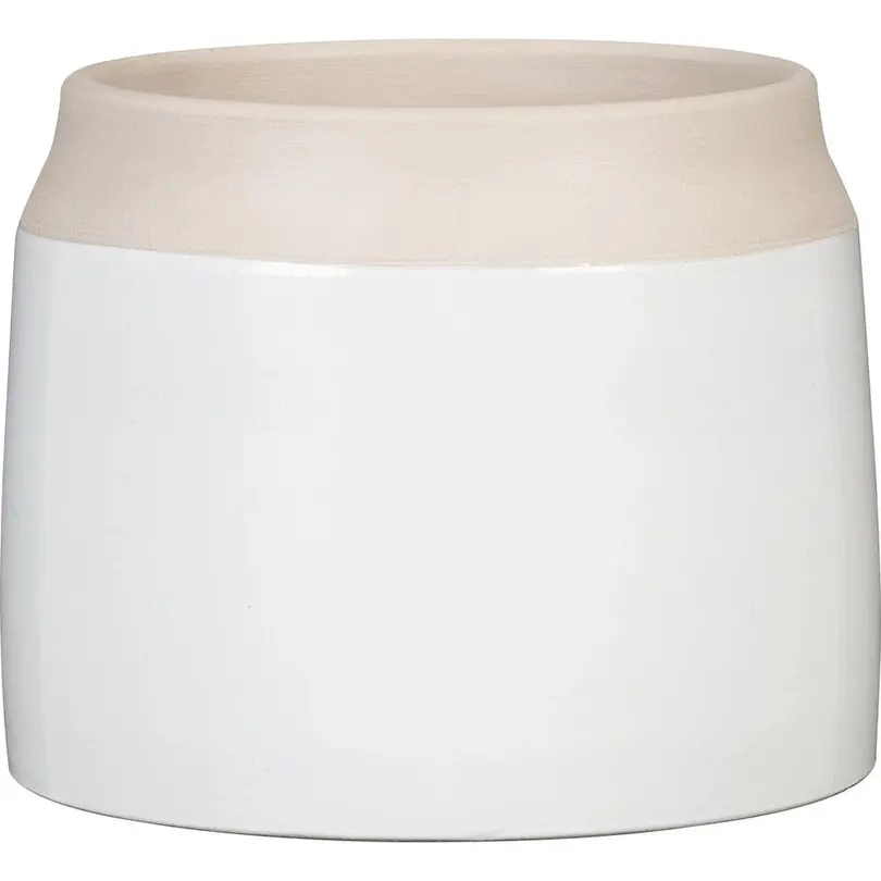 Blumentopf Blanco
