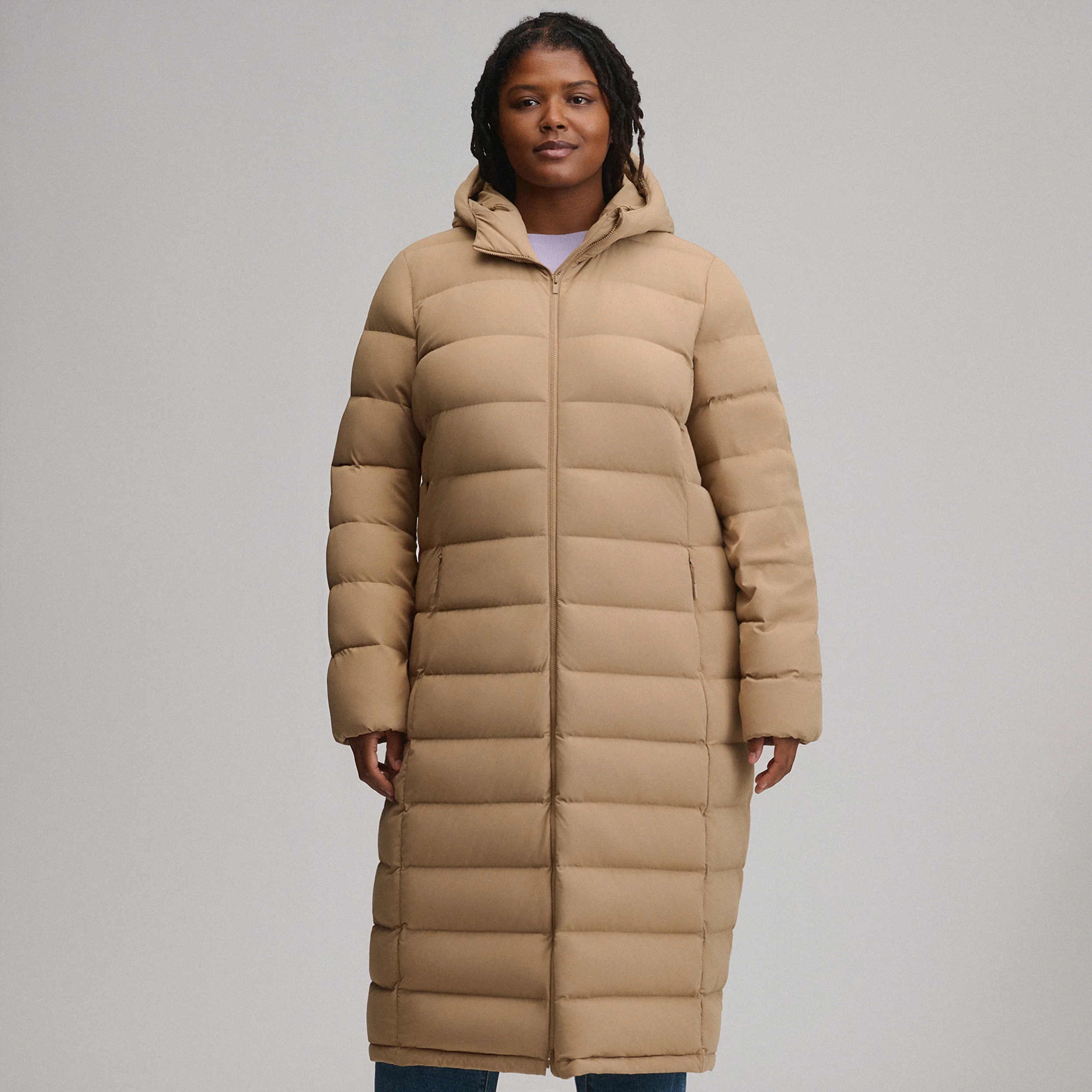 Women's EB Stretch Down Hooded Duffle Coat