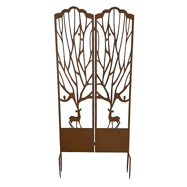 Double treillage chevreuil 61x10x140cm