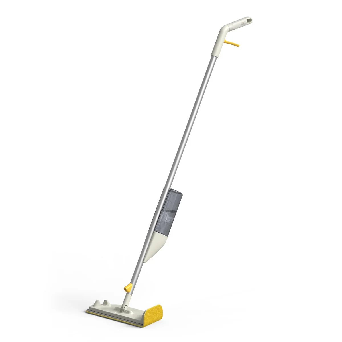 Joseph Joseph - CleanTech™ Sprühmop mit Scheuerschwamm, light stone