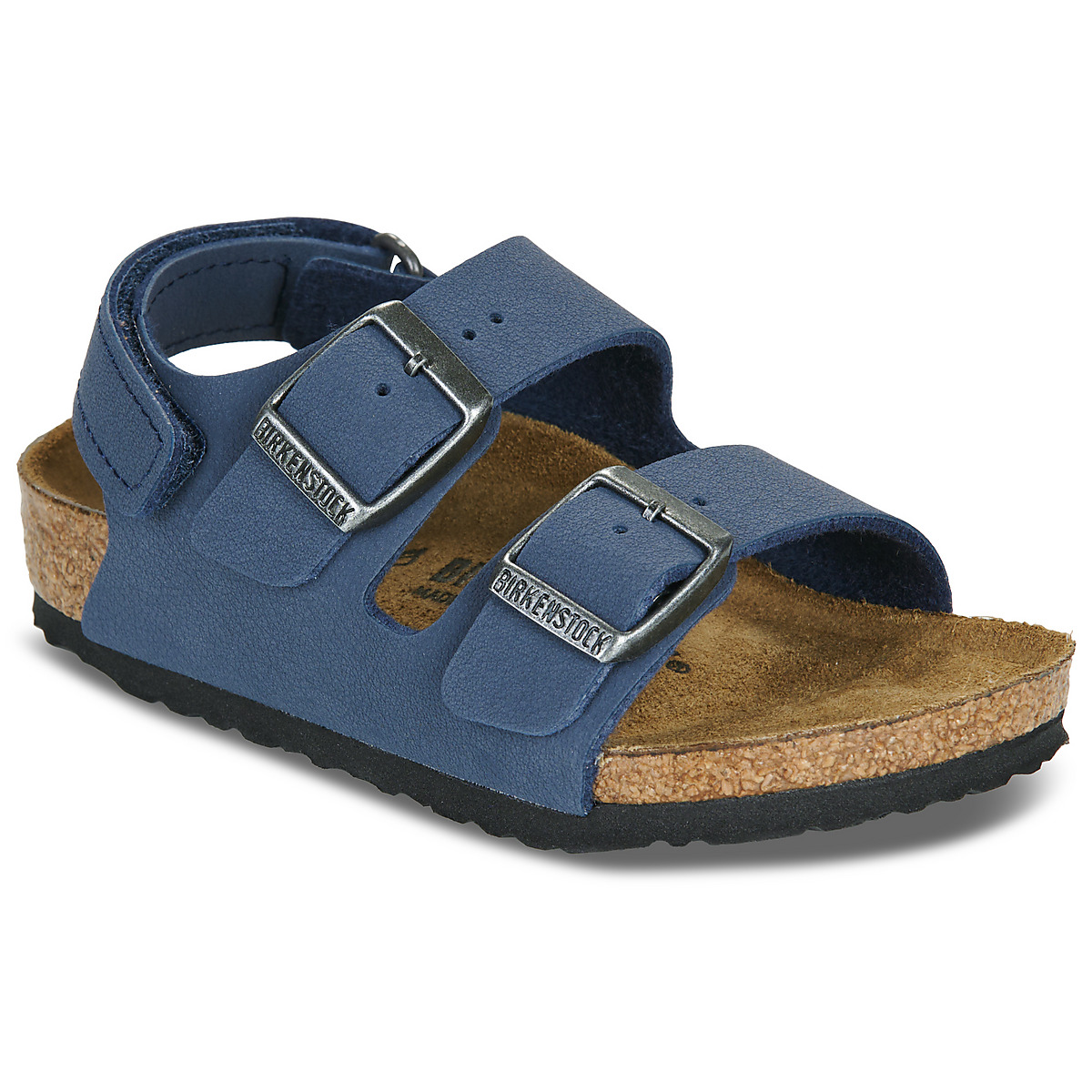 BIRKENSTOCK - Milano AS Kids - White / Navy / Regular