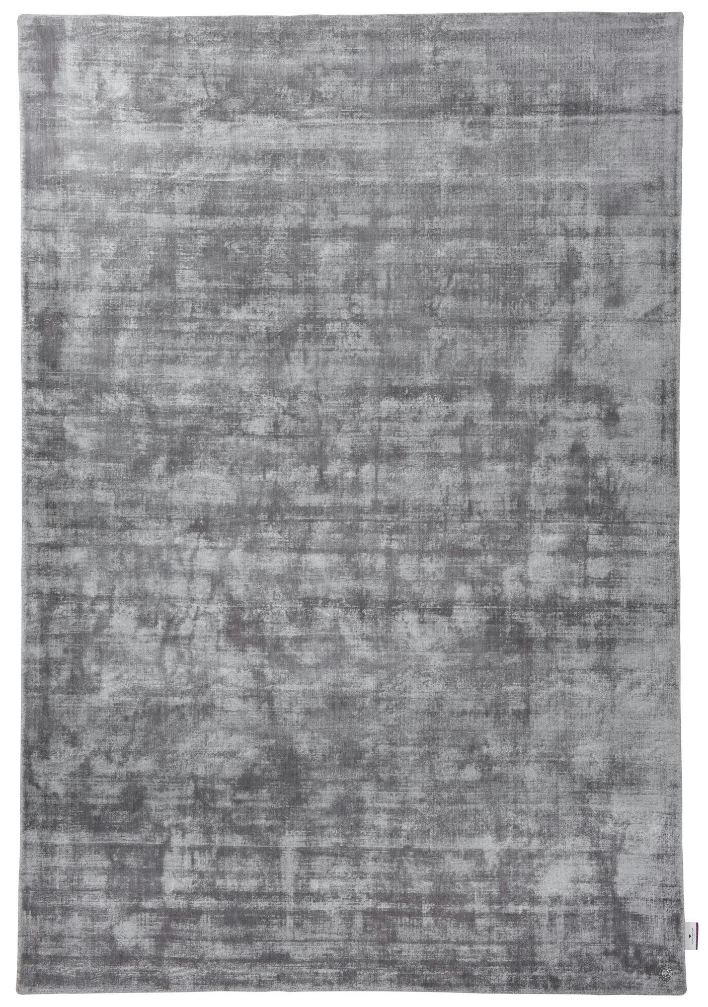 SHINE - Tapis élégant avec un doux brillant en viscose Gris 85x155
