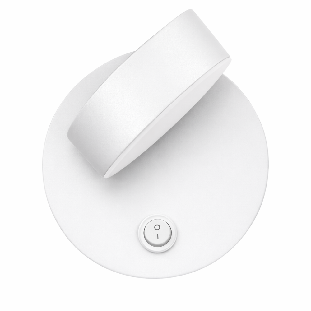 Kinkiet Lampa Ścienna BERKUM Minimalizm Biały