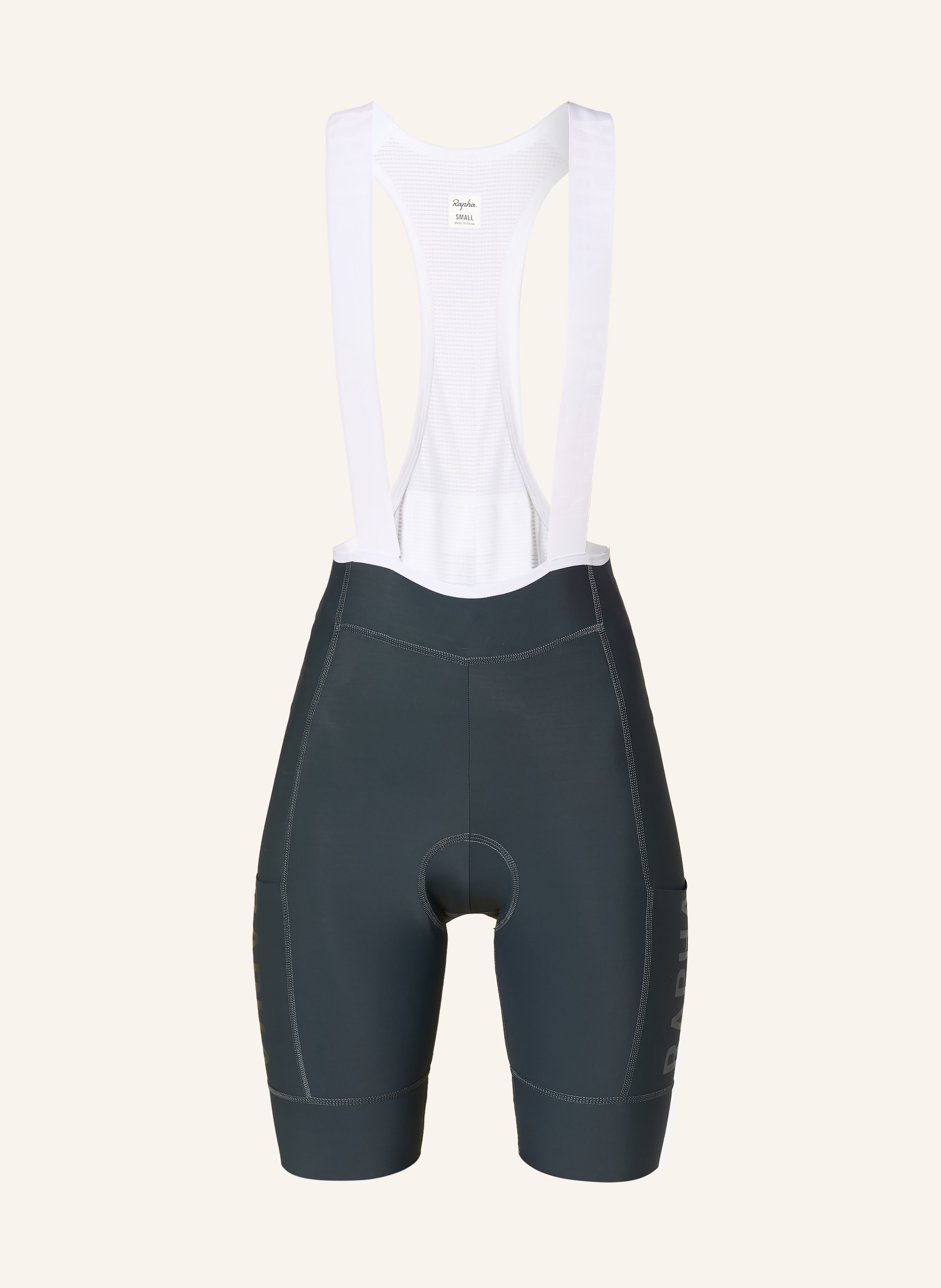 Rapha Radhose PRO TEAM CARGO BIB mit gepolstertem Einsatz und Trägern