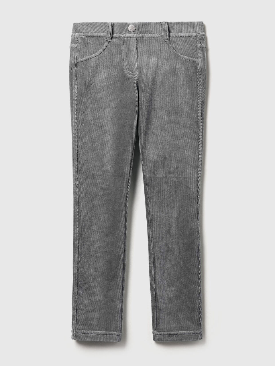 Super skinny chenille trousers