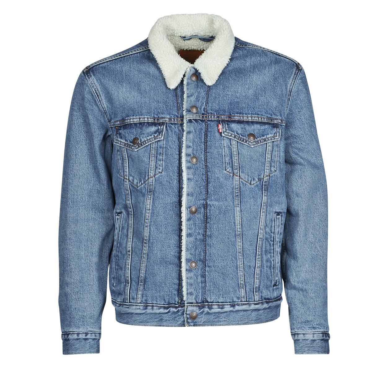 Levi's - TYPE 3 SHERPA TRUCKER - Blue