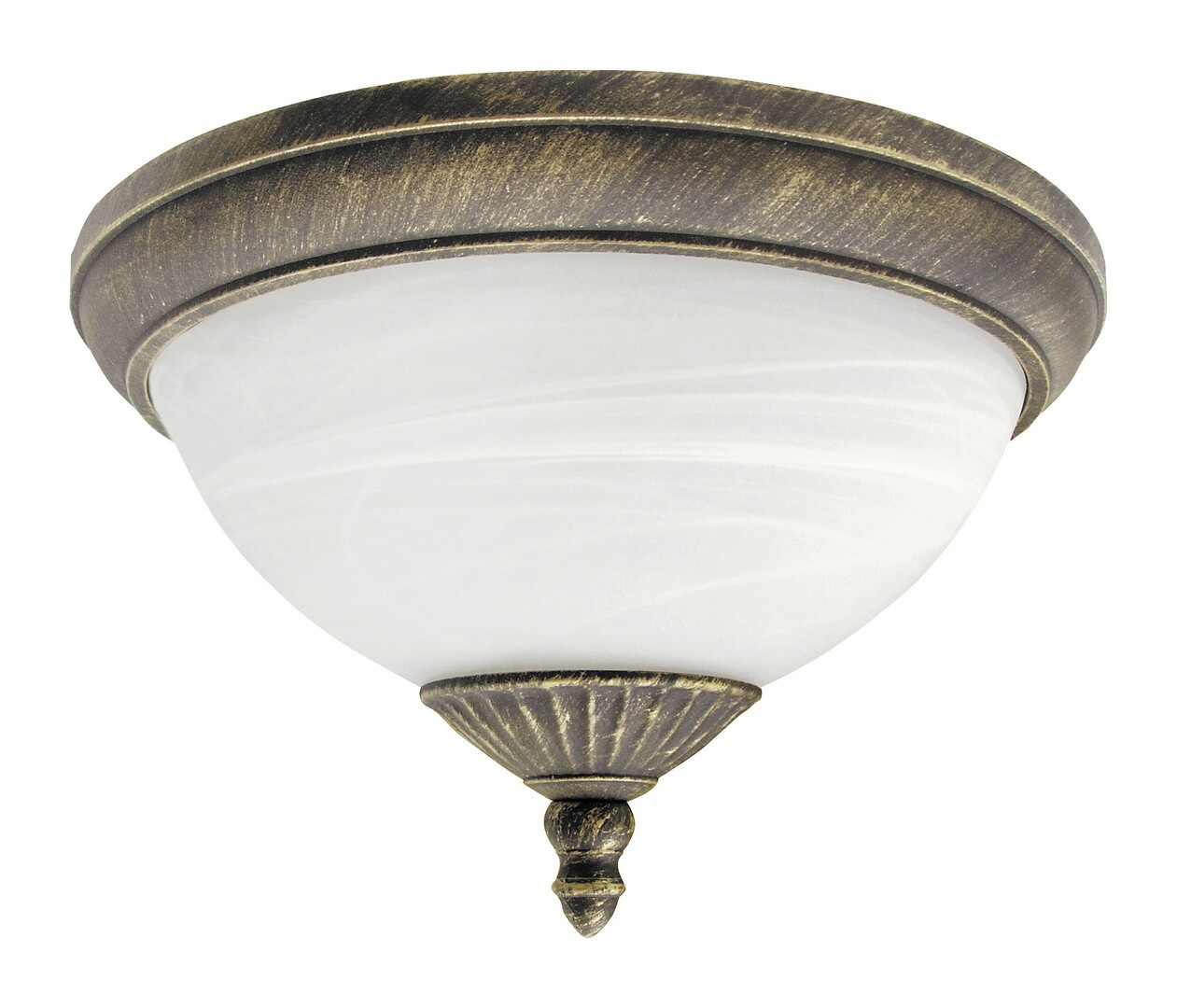 Lampa sufitowa zewnętrzna Madrid złoto antyczne 2 x E27 x 40W IP43 Rabalux