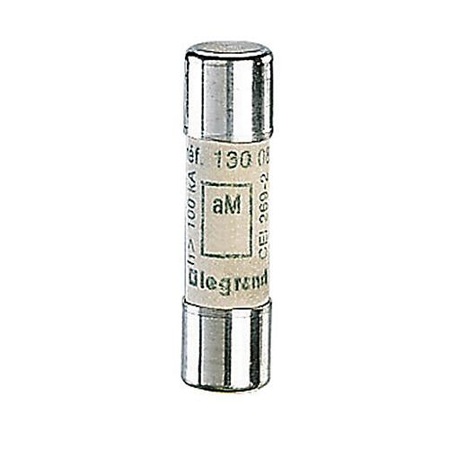 Boite de 10 cartouches industrielles cylindriques type AM 10x38mm sans voyant 12A - LEGRAND - 013012
