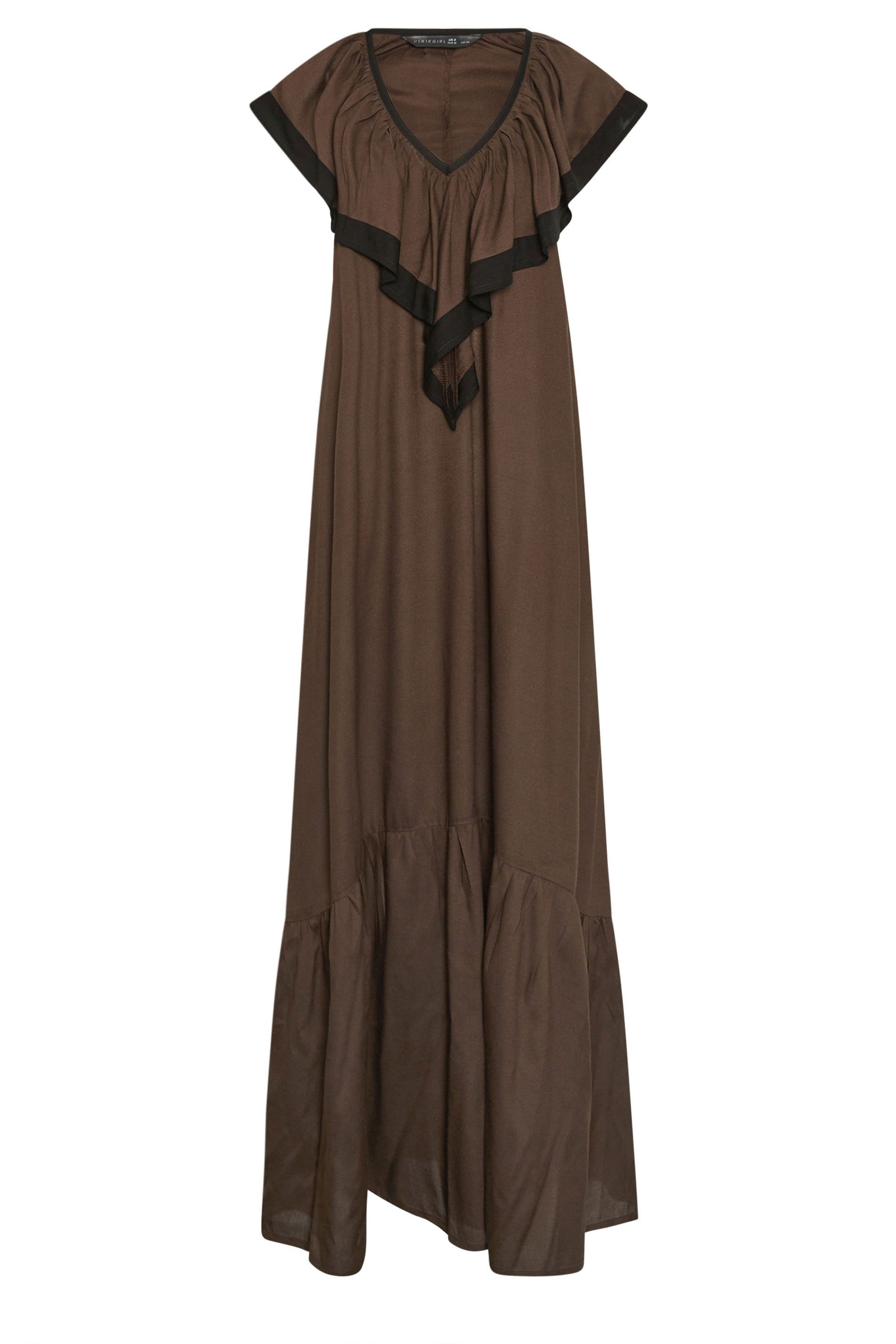 PixieGirl Petite Frill Midi Dress
